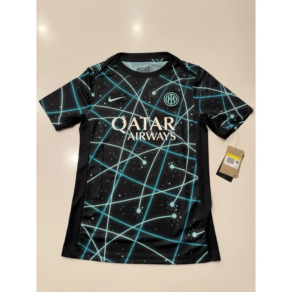 Nike Inter Milan 2025 CWC Academy Pro Pre-Match Jersey IF3969-011 Mens Small